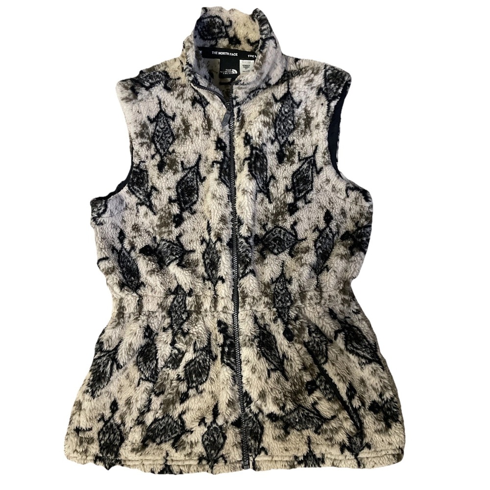 Rare The North Face Turtle Rare Print Fleece Vest Women's Size S Vintage